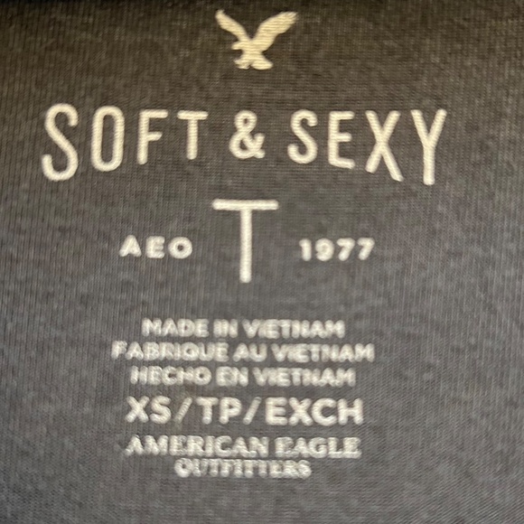 AMERICAN EAGLE Soft + Sexy. Grey - Picture 3 of 3